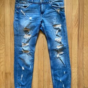 Zara Ripped Jeans